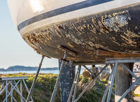 DCU to banish barnacles with brill new material