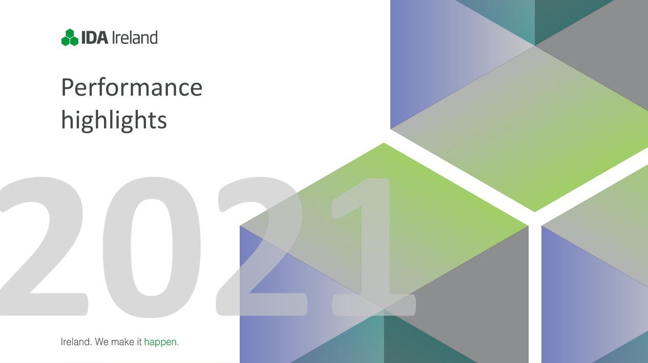 IDA Ireland 2021 Performance Highlights