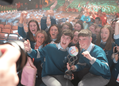 Coláiste Choilm students win BTYSTE for research on gender stereotyping